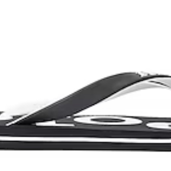 Polo Ralph Lauren bold logo Flip-flops White Black: NEW main image 5